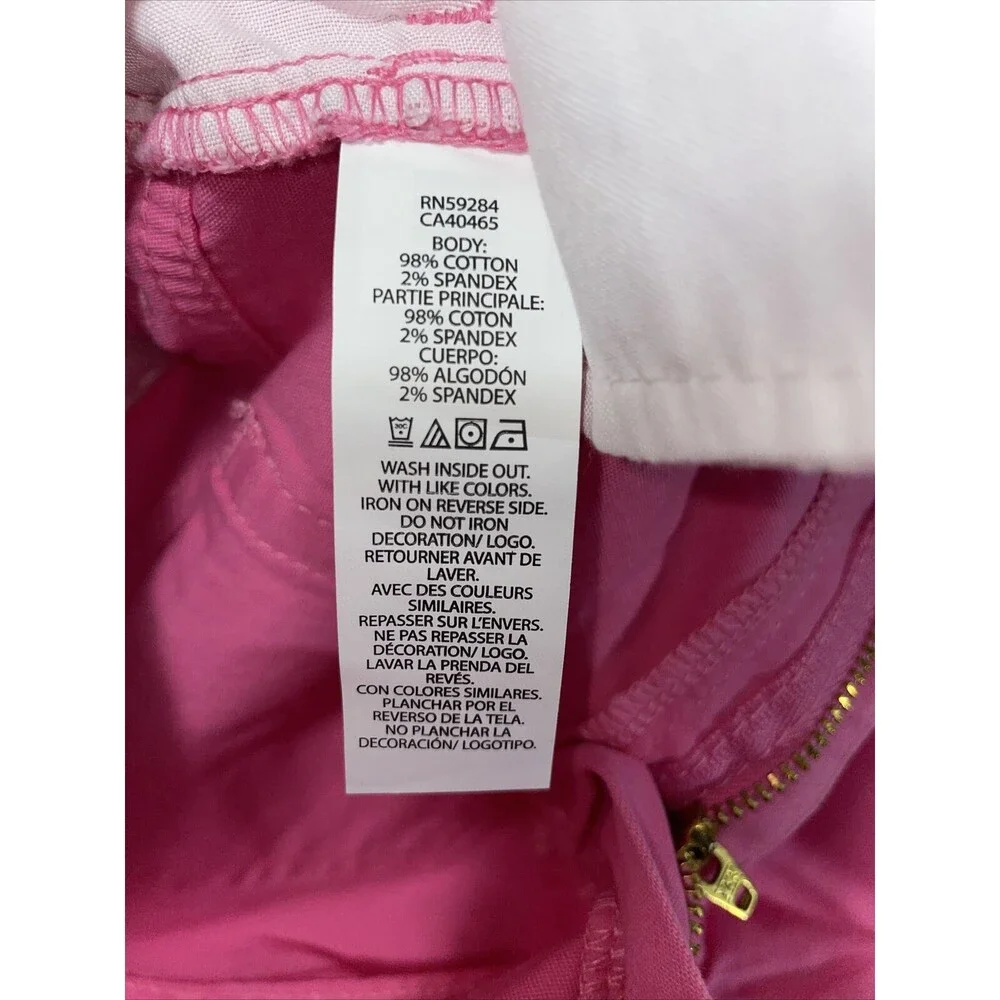 The Children's Place Cuffed Shorts Pink Size 14 Plus